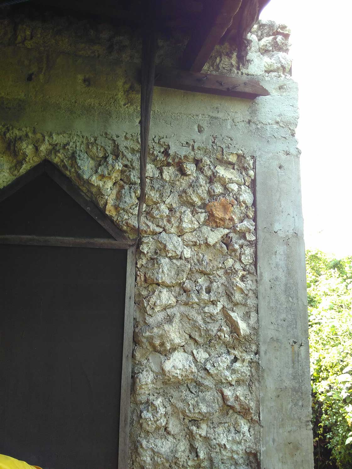 Recycled coral stone was used in the construction of this Tanzanian permaculture centre