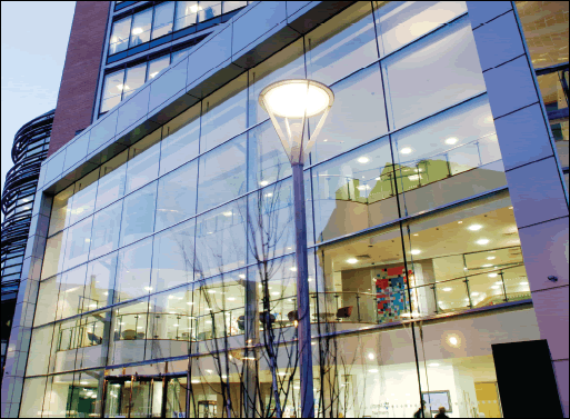 The Invest NI HQ building (above and below) was designed to be totally deconstructible once it reaches its end of life