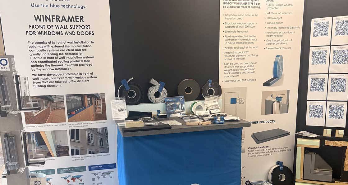 ISO-Chemie joins permanent passive house exhibit in Matlock