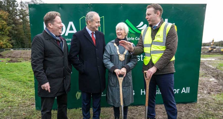 State passive house scheme breaks ground