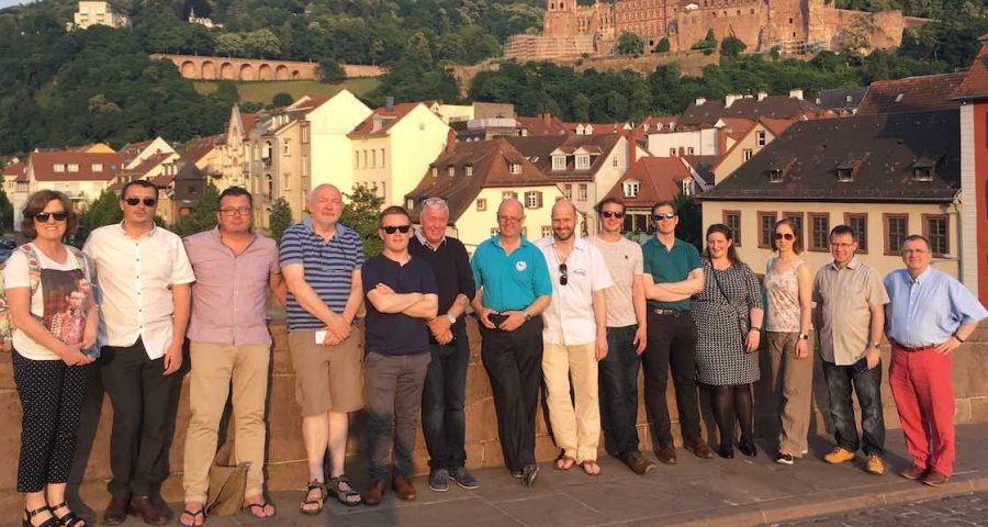 Participants on the Germany Irish Chamber of Commerce energy efficiency study tour 