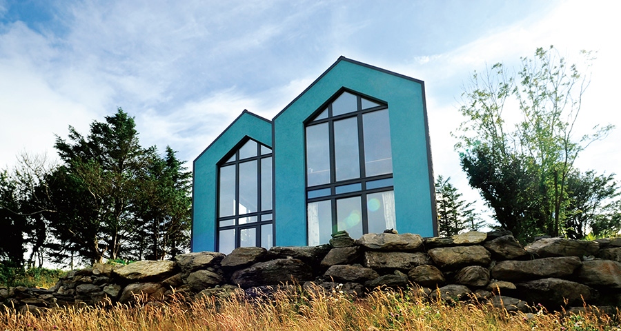 Sideways West Cork house rests lightly on the land